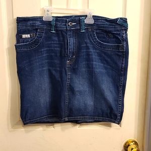 Vintage denim Baby phat skirt